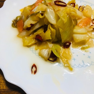 エスニック風 野菜炒め